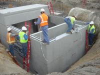 Los Angeles International Airport Runway 25L
Los Angeles, California

Contech Stormwater Solutions Vortechs Model 5000 modified to withstand airway traffic.  Constructed in 6 seperate sections and installed in 1 day.