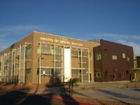 UNLV Advanced Dental Education Building
Las Vegas, Nevada

122 Colored Precast Concrete Panels, manufactured and installed.